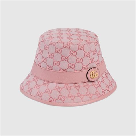 pink gucci hat mens|Gucci wool bucket hat.